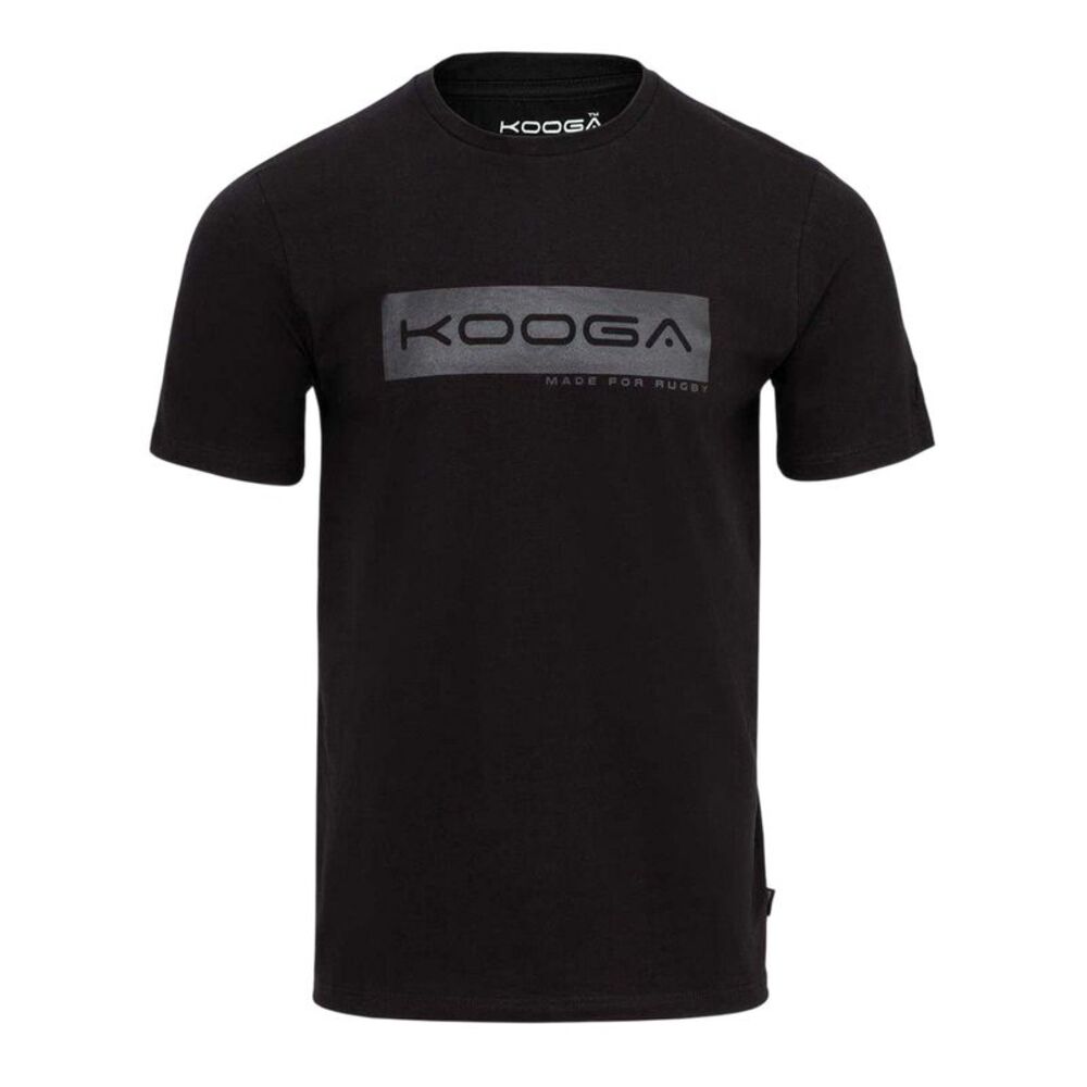 KooGa Mens Made For Rugby Logo T-Shirt / Black